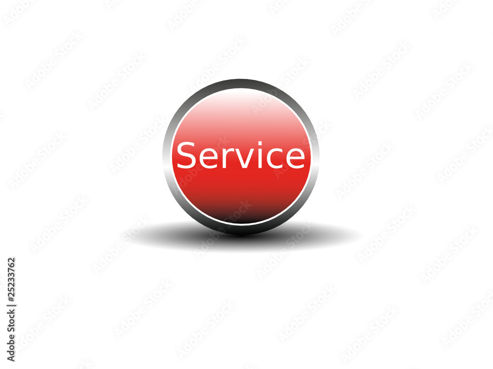 Service Button - Vektor Service Button - Vektor