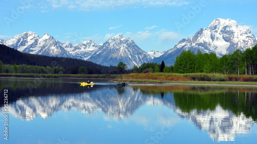 The Grand Tetons from Oxbow Bend