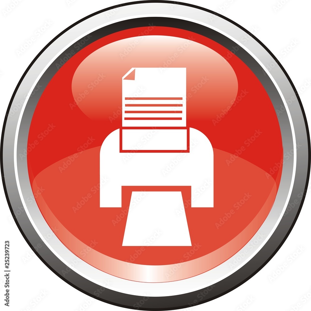 bouton imprimante bouton imprimante