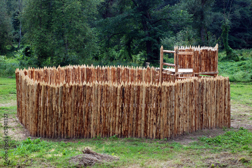 Wooden fort