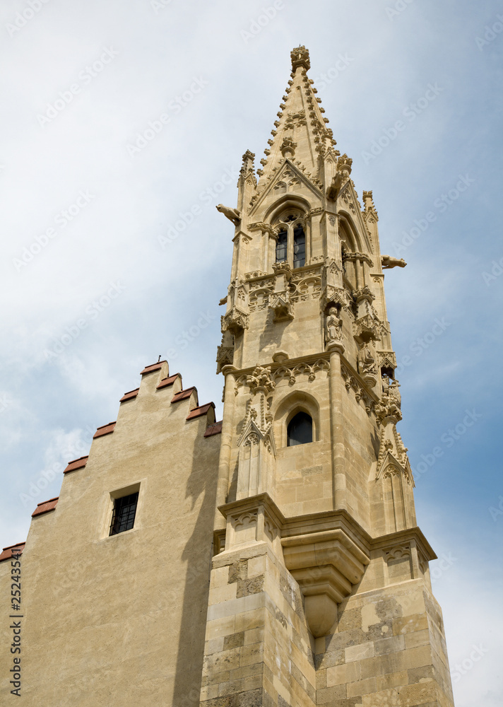 Bratislava - Klarisky church gothic tower