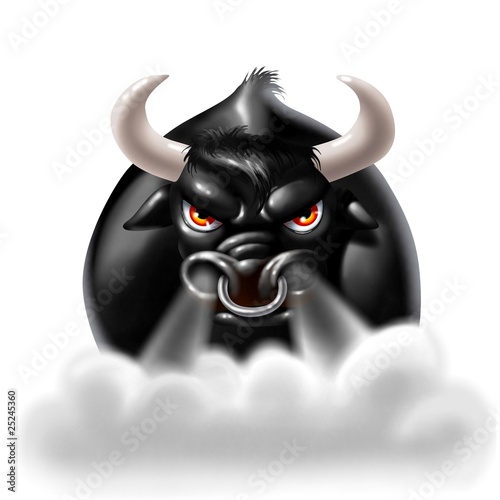 raging bull photo