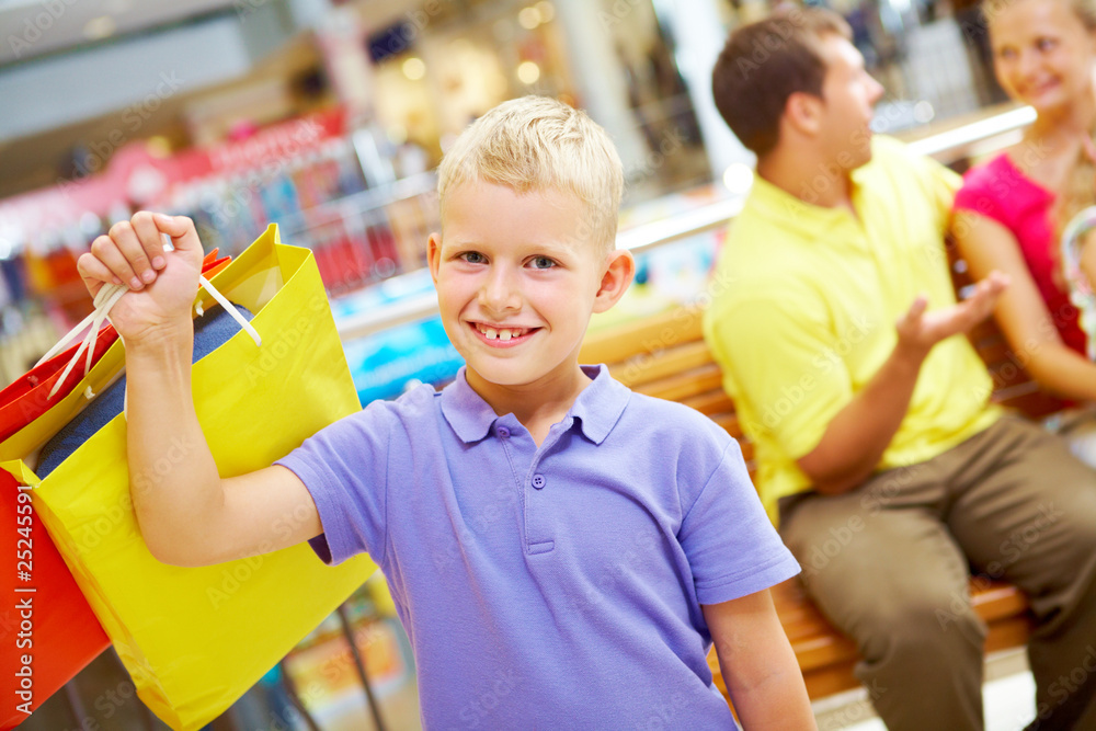 Fototapeta premium Successful shopper