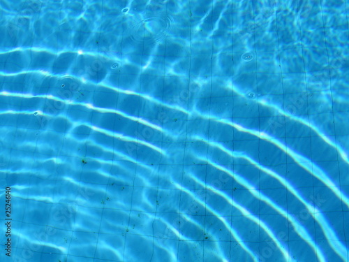 water in a pool