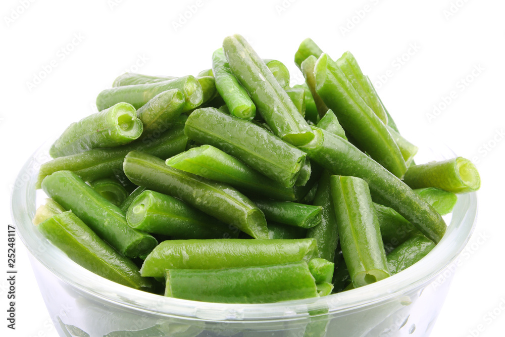 long bean in bowl