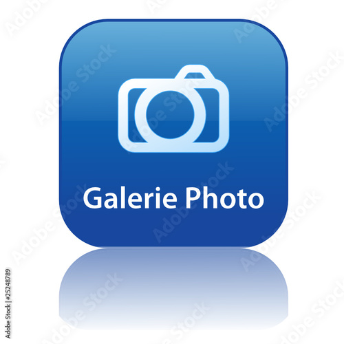 Bouton Web GALERIE PHOTO (diaporama partager photos en ligne)