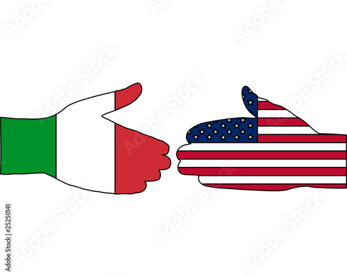 Internationaler Handschlag