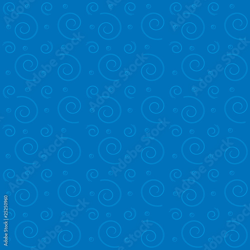 Blue seamless patten, part 3, vector illustration