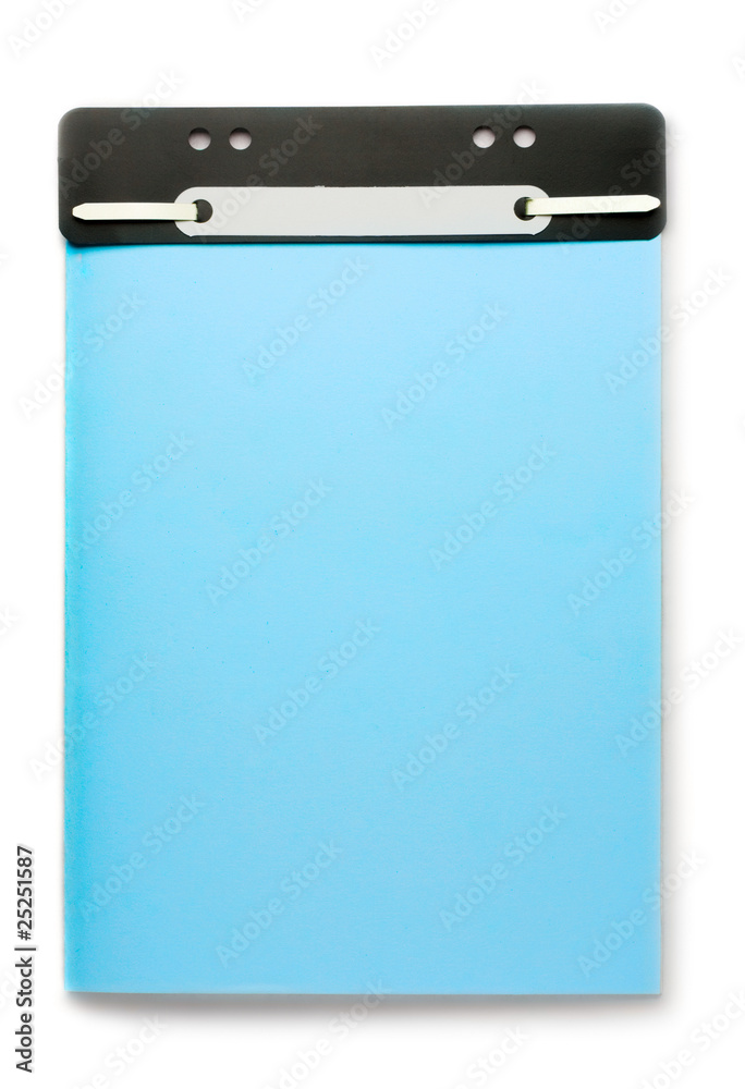 Notepad isolated on the white background Notepad isolated on the white background