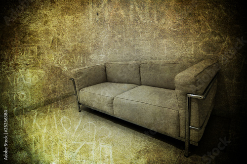 Sofa in a room