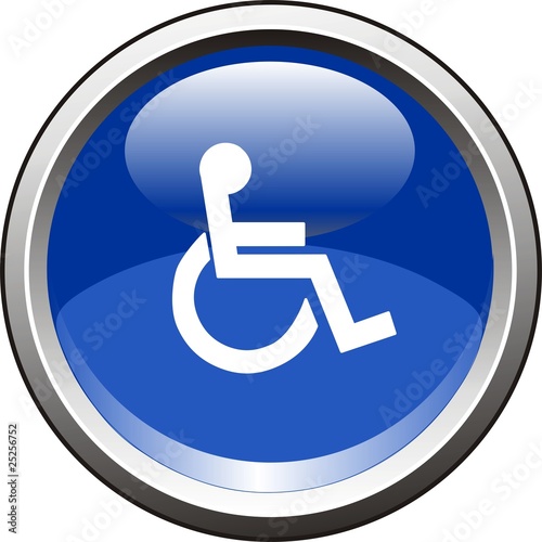 bouton handicapé