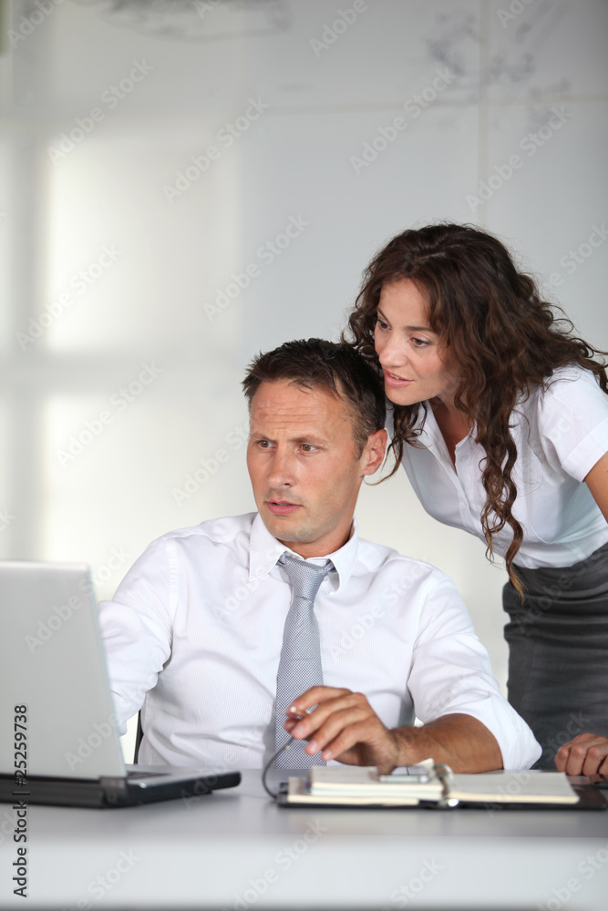 Business team working on project Business team working on project