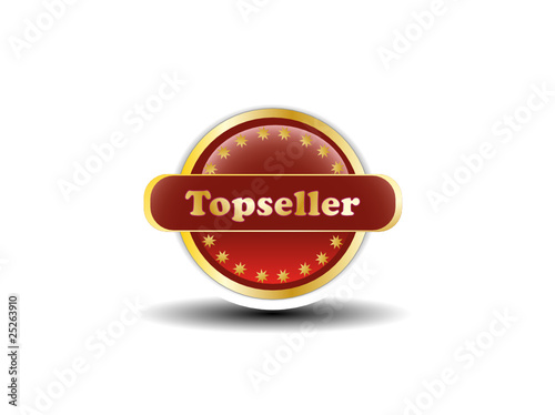 Topseller Button Vektor