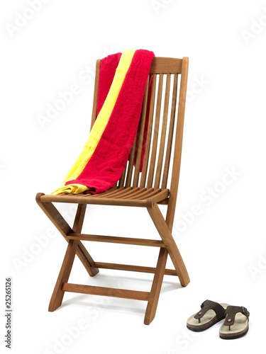 Deck Chair Fototapet