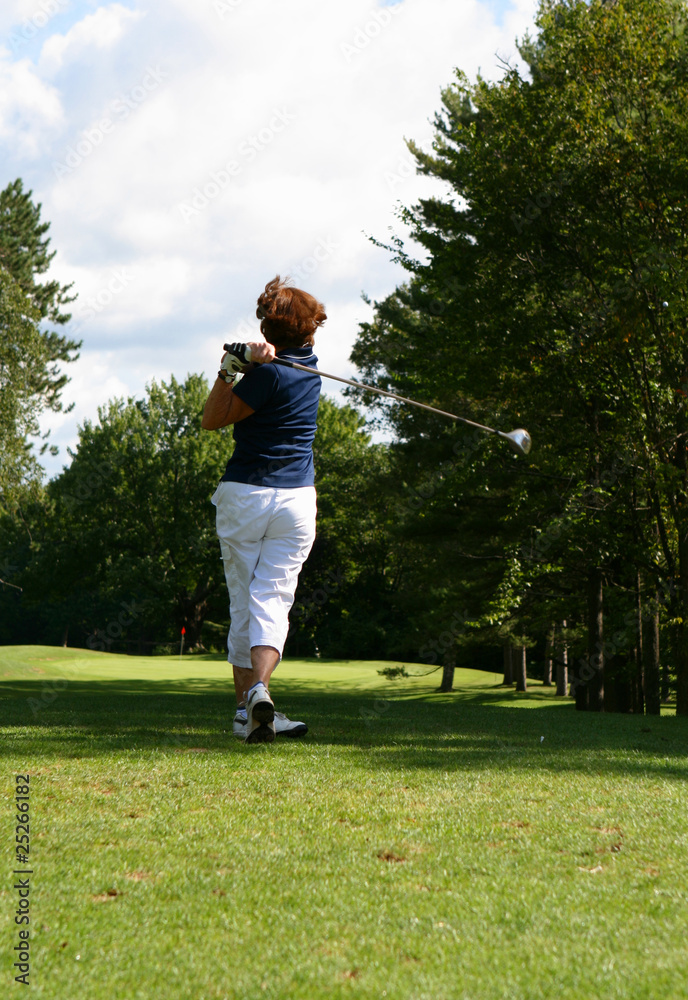 Woman Golfer