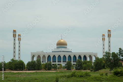 Central of Mosque Song Khla at Had Yai, Song Khla, Thailand.