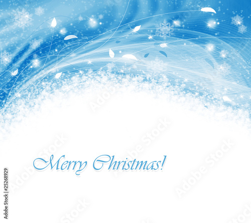 Abstract winter background