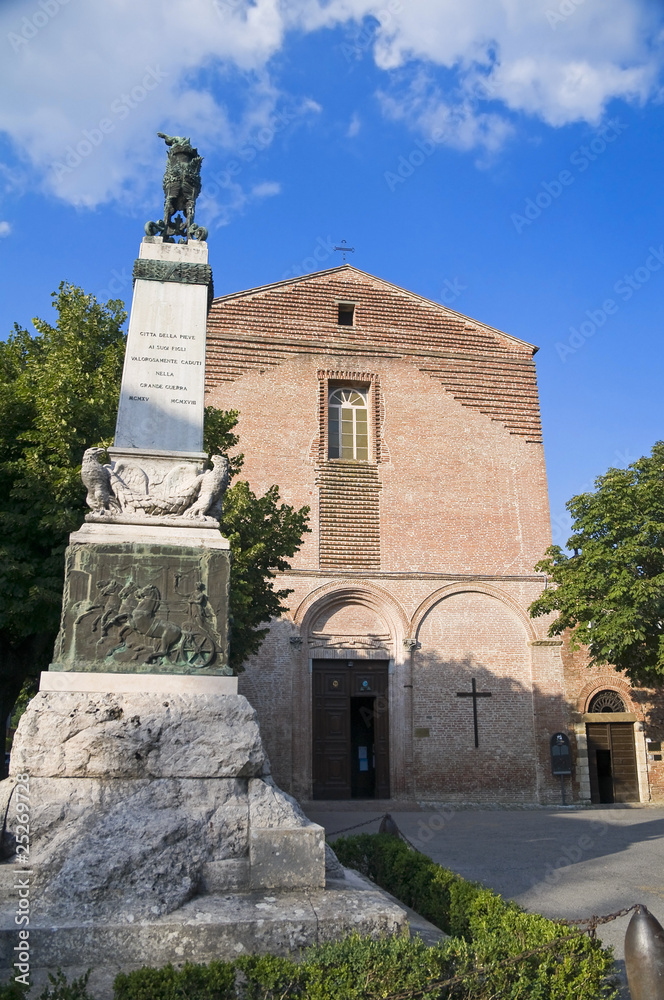 St. Francesco Church. Città della Pieve. Perugia. Umbria.