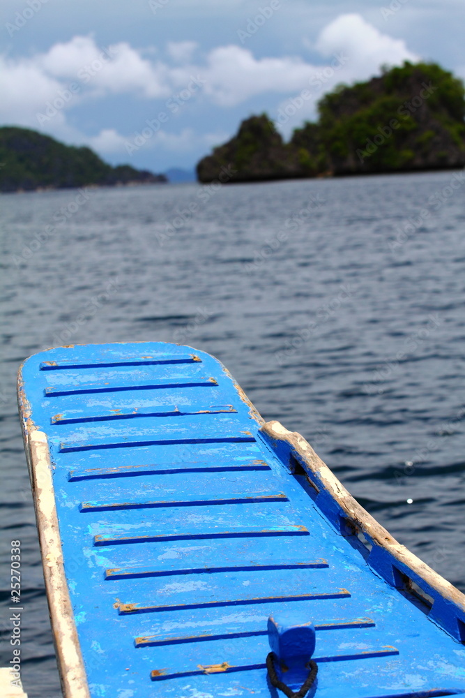 Philippines  white boat