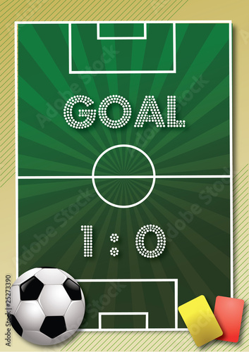 Calcio illustrazione vettoriale