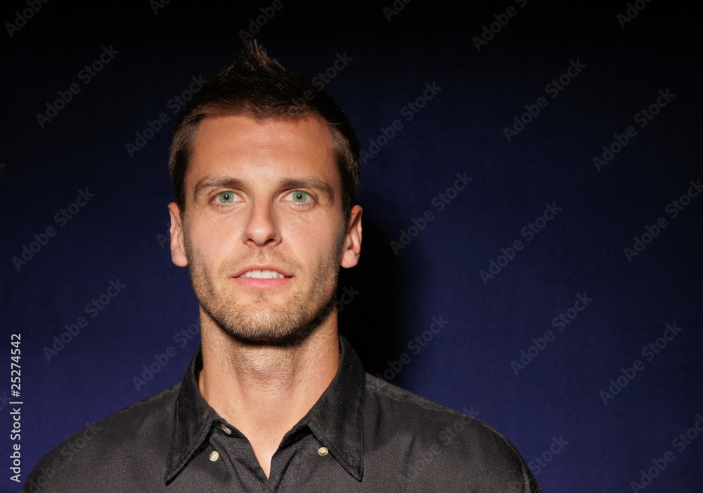 Obraz premium Portrait of attractive young man.
