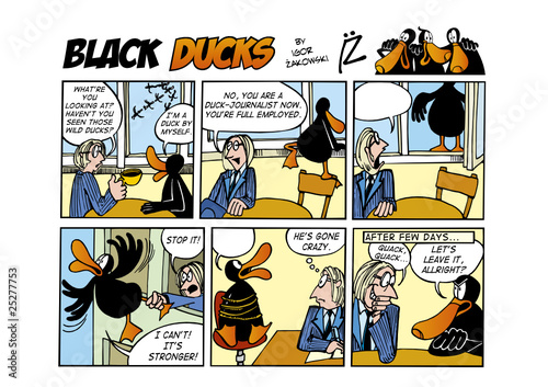 Black Ducks Comic Strip episode 55