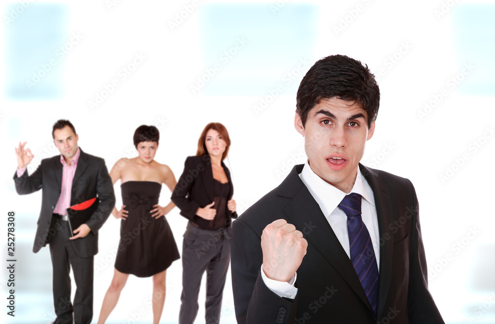 Business people and team Business people and team