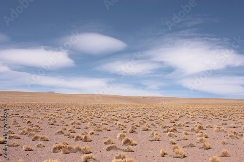 Desierto de Silol y el cielo