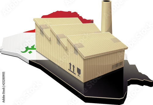 Irak et usine délocalisée (détouré)