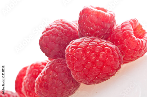Beautiful raspberries