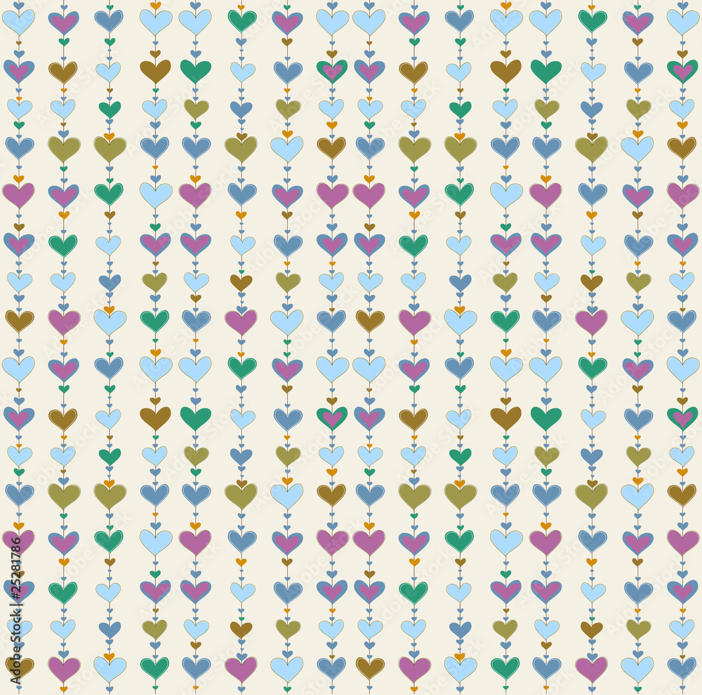 vector background with hearts vector background with hearts