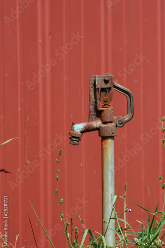 Old water spigot