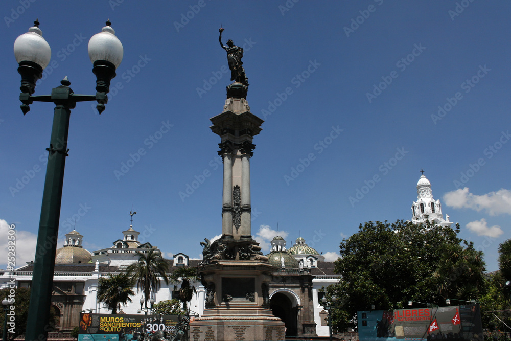 Place de l'Indépendance à Quito