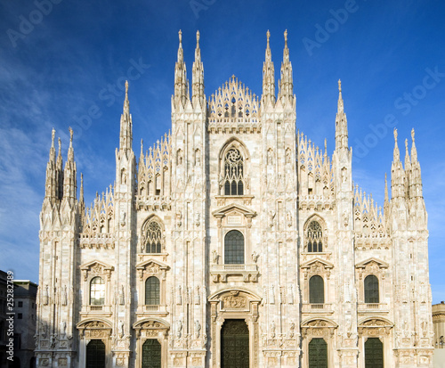 the Duomo Cathedral church Milan Italy