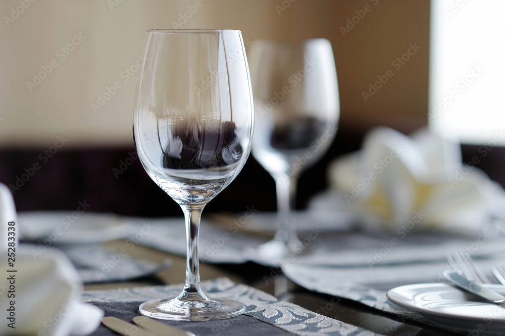 Two wine glasses Two wine glasses