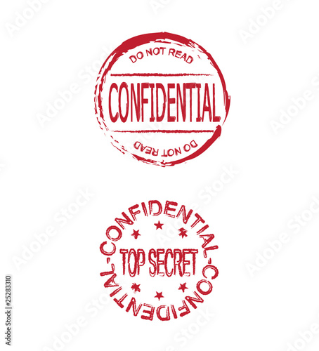 Confidential Stamps