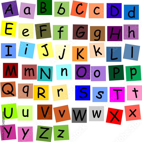 Alphabet - alphabet