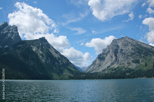 Canyon in the Grand Tetons