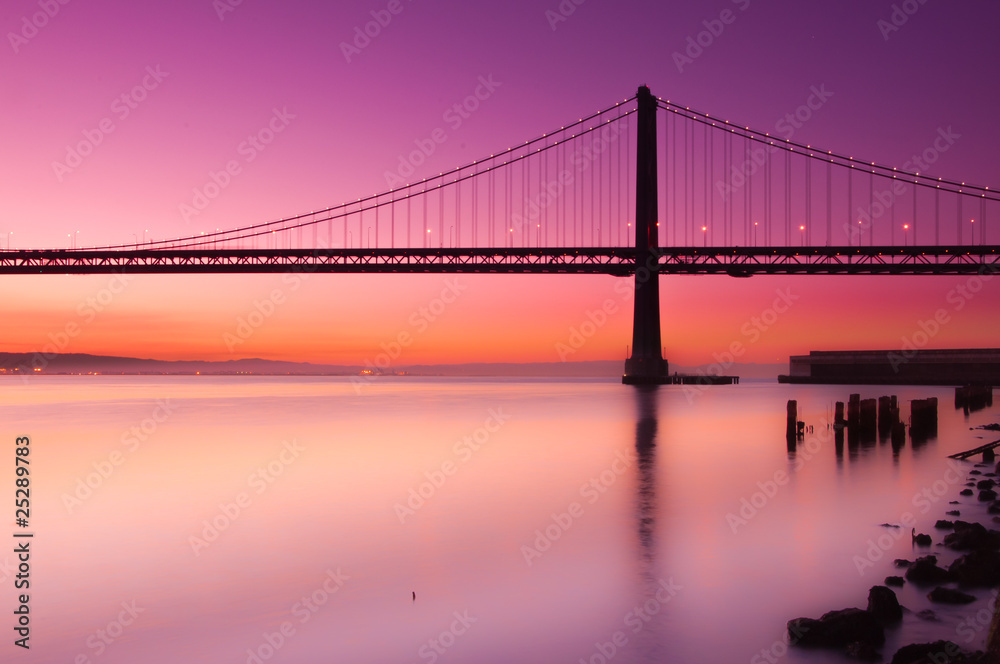 Fototapeta premium Bay Bridge, San Francisco, California.
