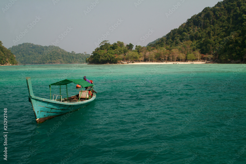 Longtail boat in Thailand