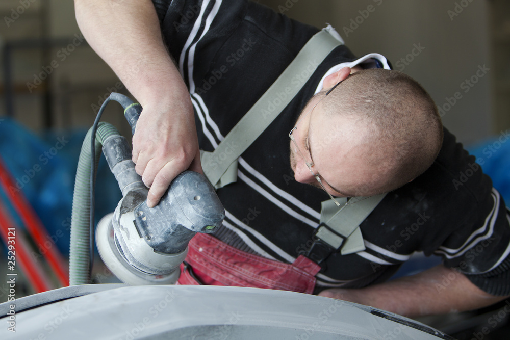 Obraz premium Lackierer