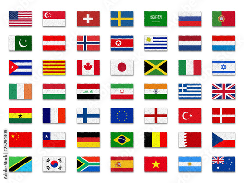 Wallpaper Mural Mix Nationalflaggen Torontodigital.ca