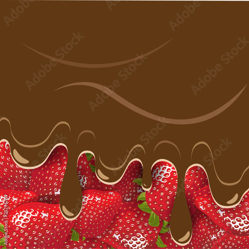 strawberry and chocolate