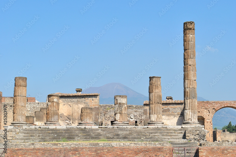 Pompei - Sito archeologico - Vesuvio - Napoli - Italia