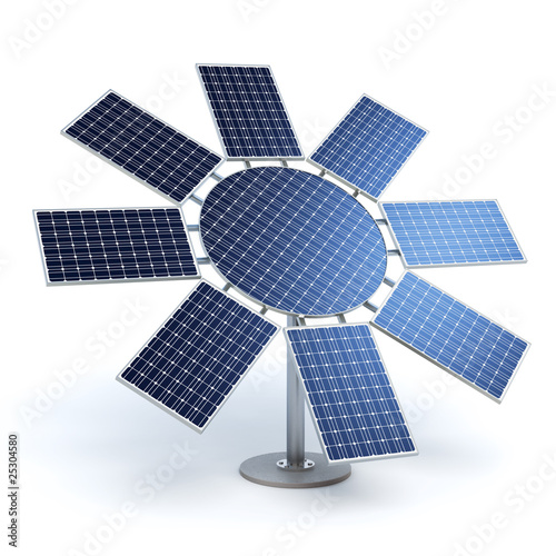 Solar sunflower module photo