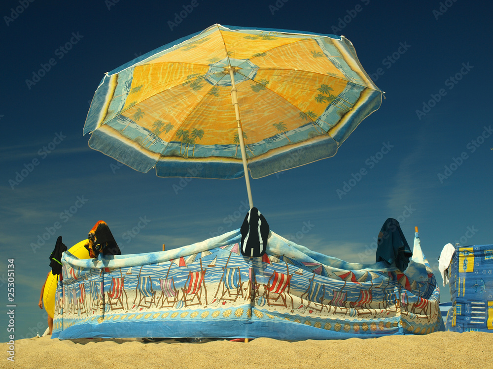 Fototapeta premium parasol na plaży