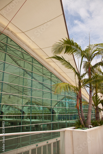 San Diego Convention Center Architectural Abstract