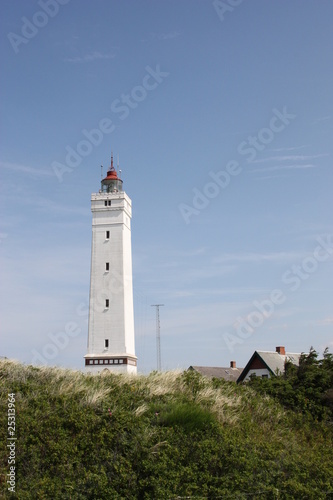 Leuchtturm von Blavand in Dänemark
