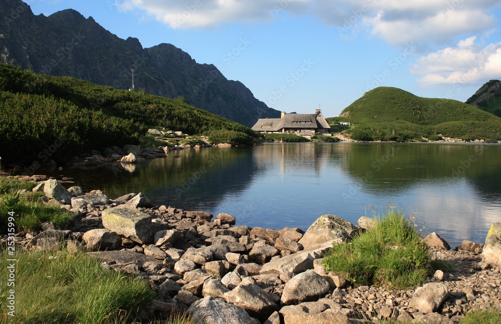 Mountain chalet in the Tatra Mountains, Poland