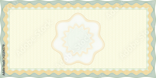 Secured Guilloche check background with layers in vector file